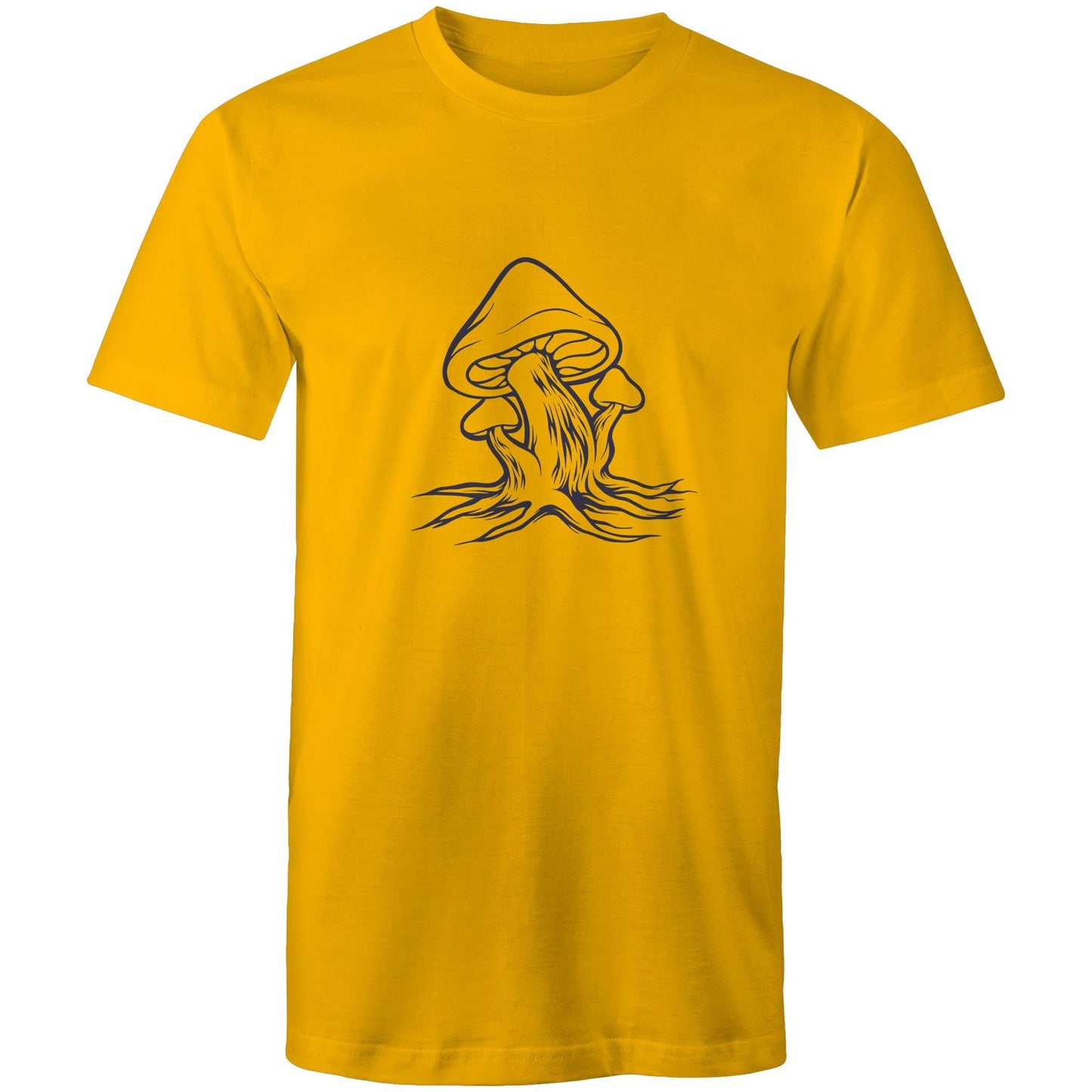 Men's Earthfolk T shirt - Fungi - The Crescent Moon