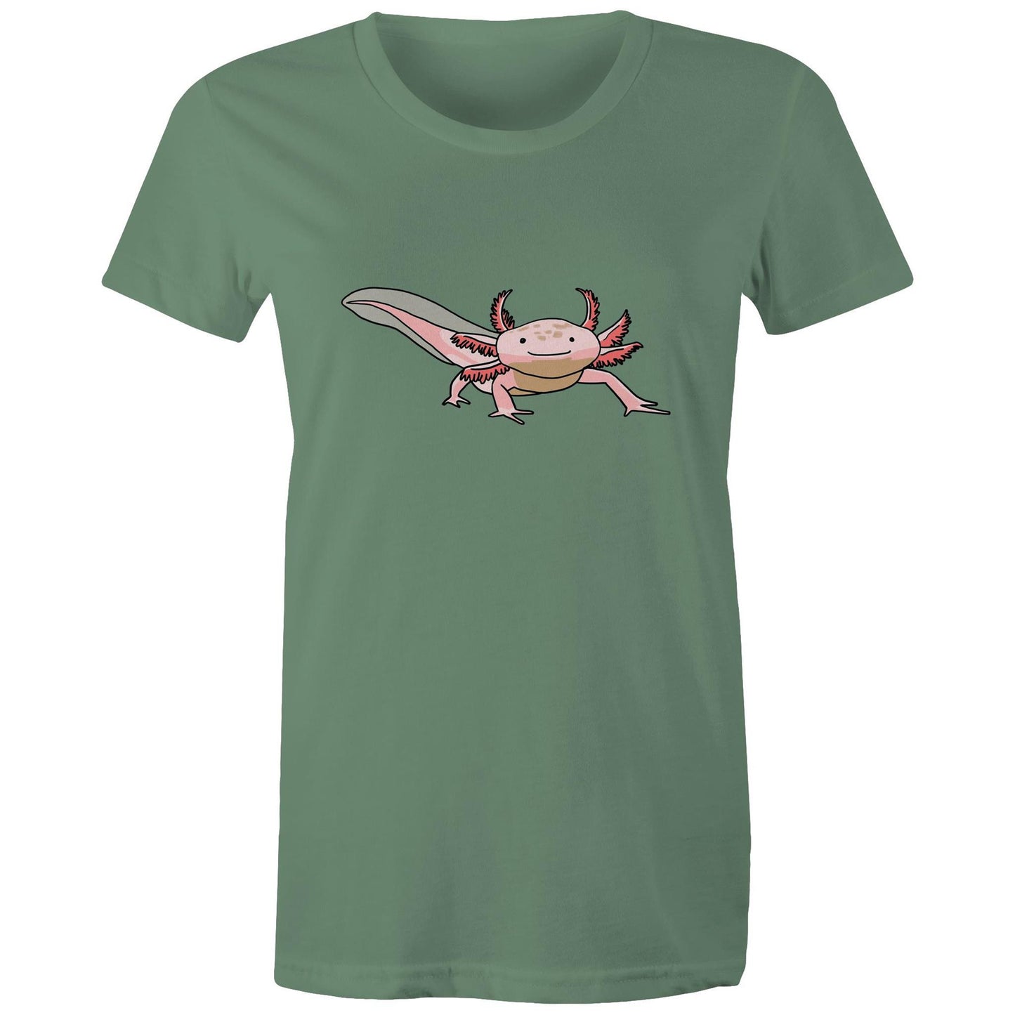 Women's Earthfolk T shirt - Axle - The Crescent Moon