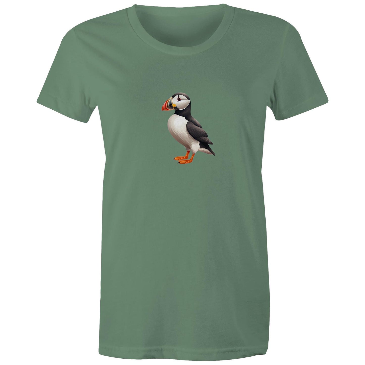 Women's Earthfolk Printed T shirt - Puffin