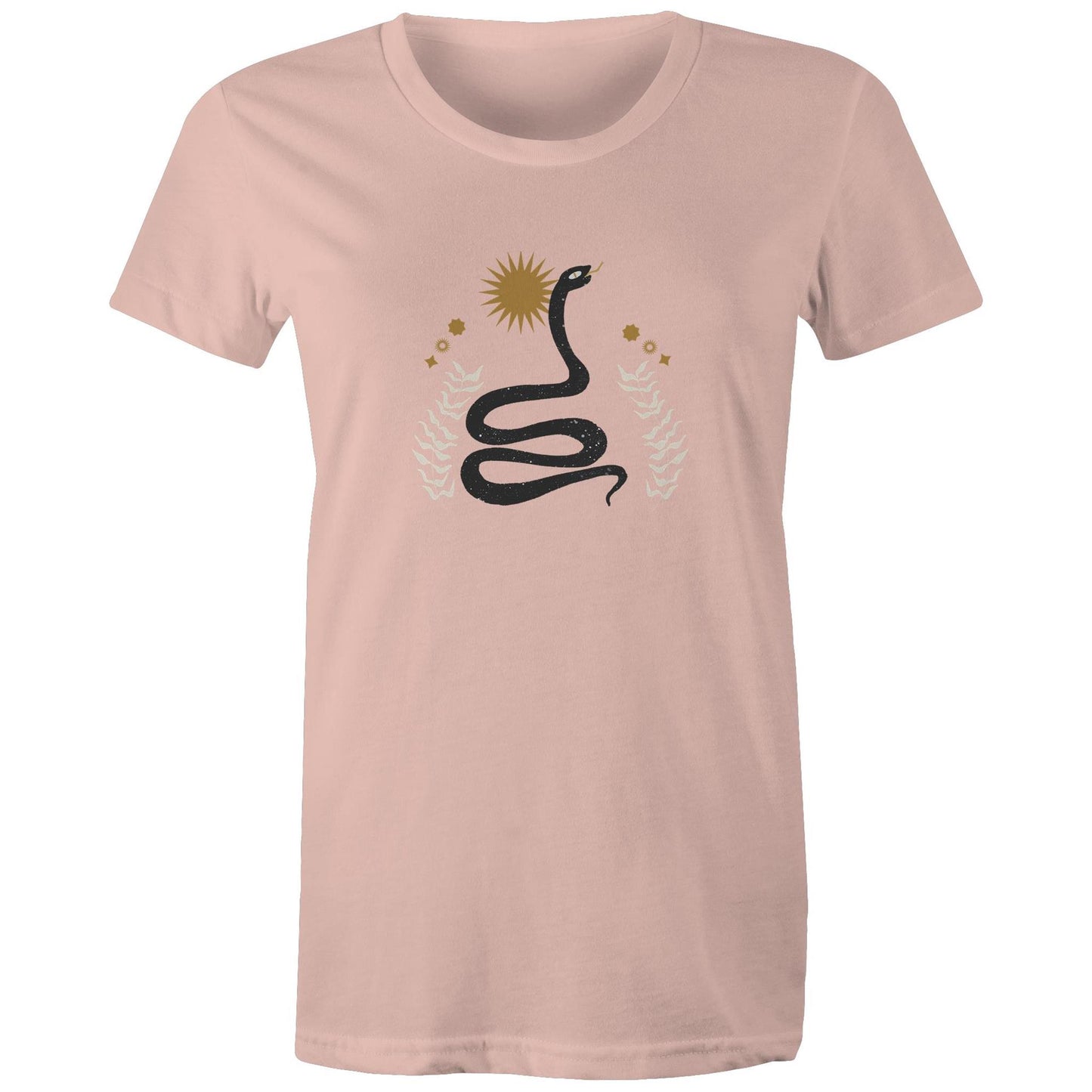 Women's Earthfolk T shirt - Boho Snake