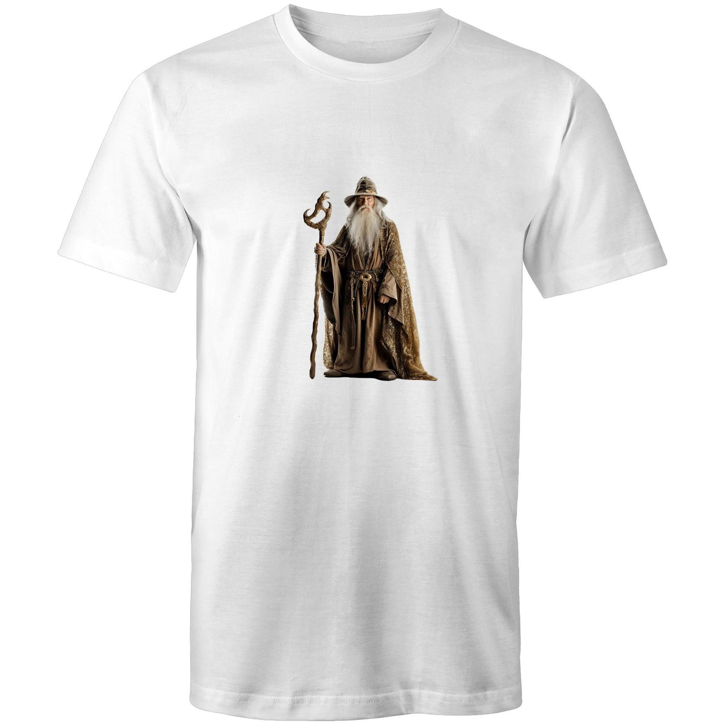 Men's Earthfolk Printed T shirt - Wise Wizard
