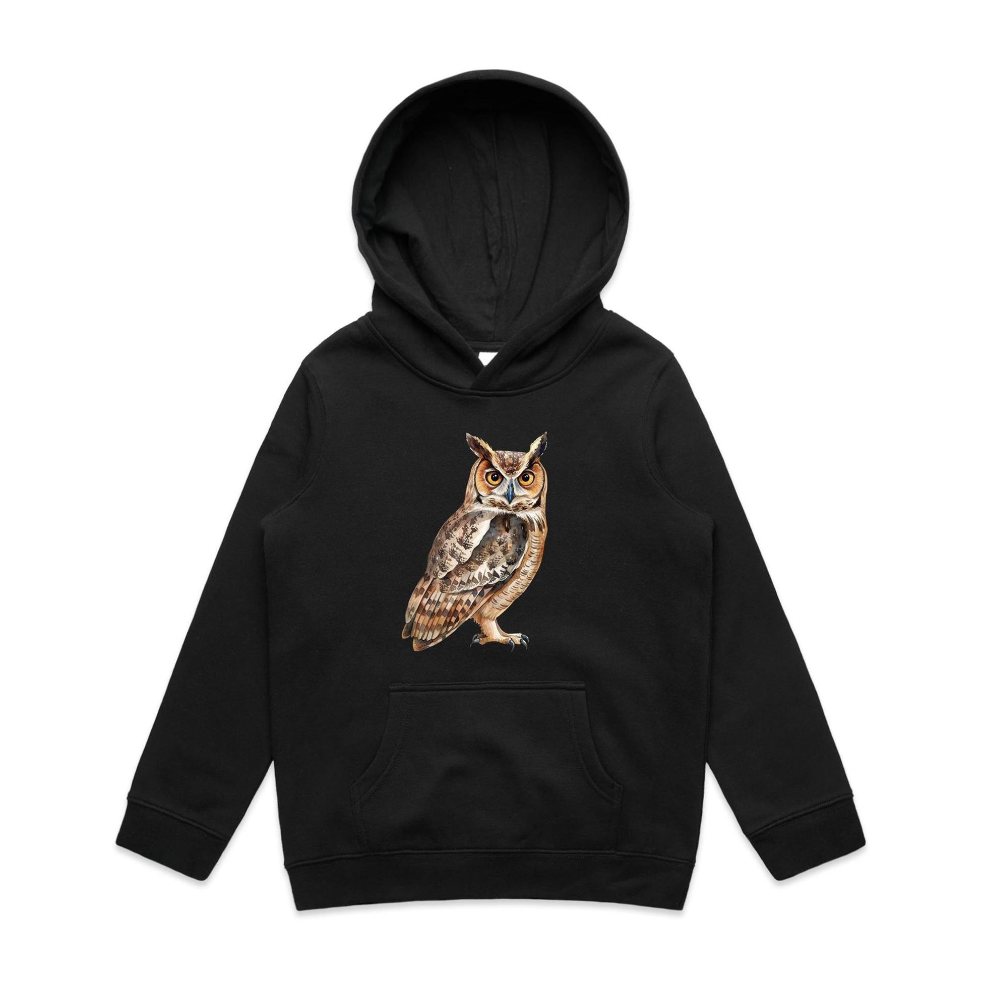 Kids Earthfolk Hoodie - Hoot - The Crescent Moon