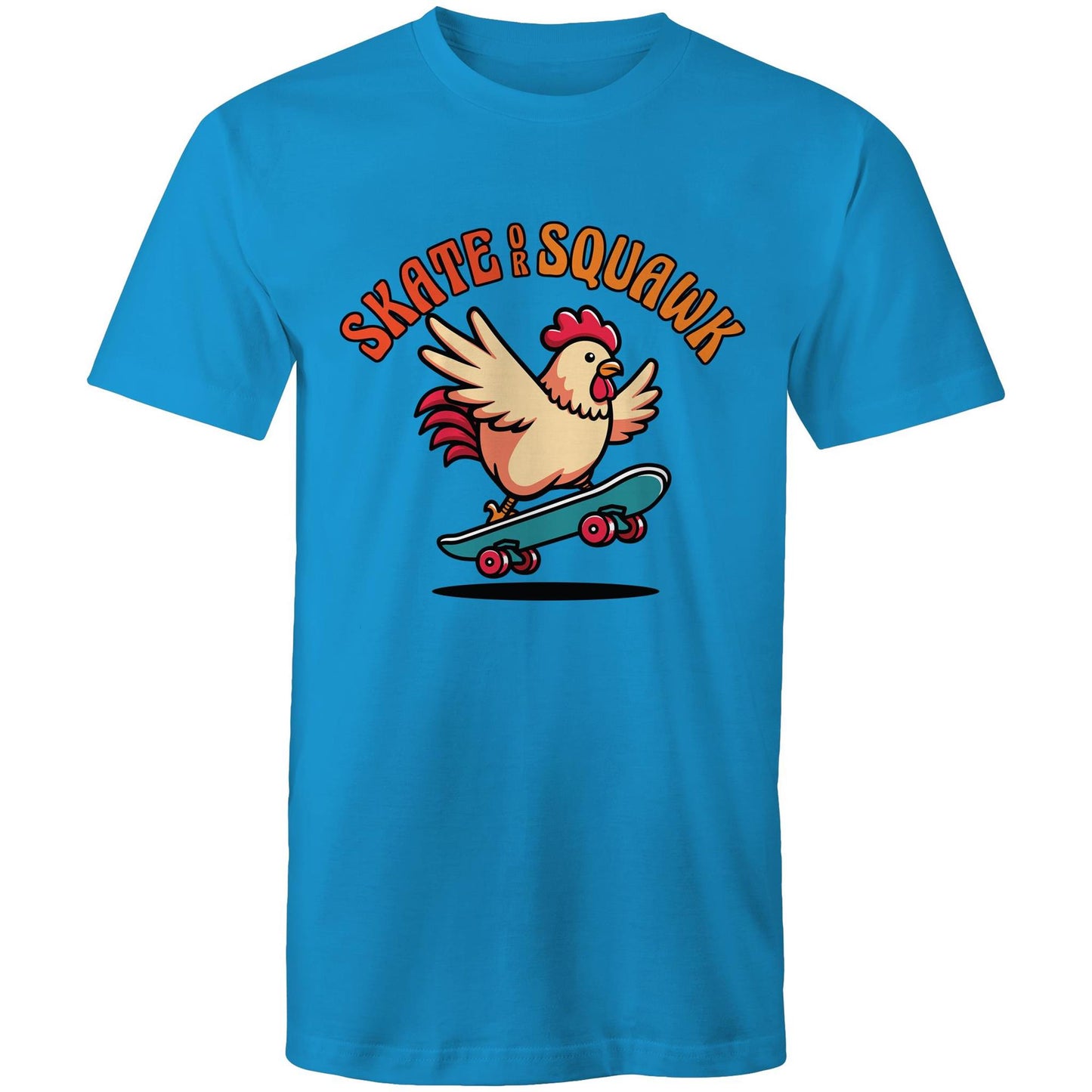 Men's Earthfolk T shirt - Skater Chook