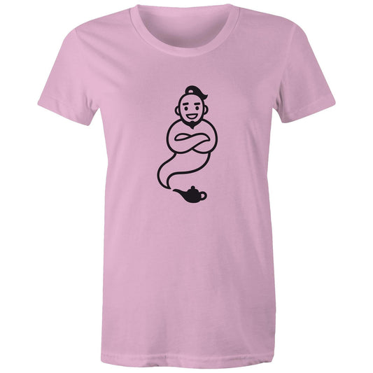 Women's Earthfolk T shirt - Genie - The Crescent Moon
