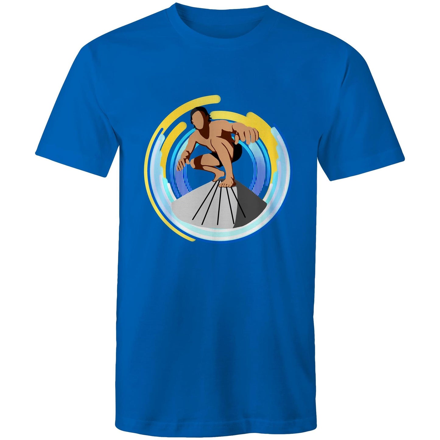 Men's Earthfolk T shirt - Green Room - The Crescent Moon