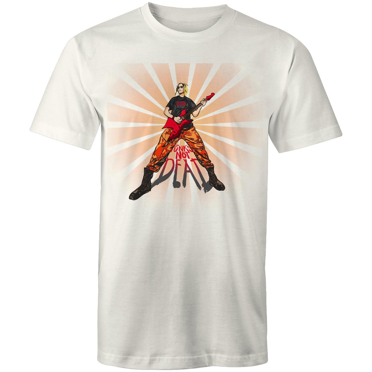 Men's Earthfolk T shirt - Punks Not Dead - The Crescent Moon