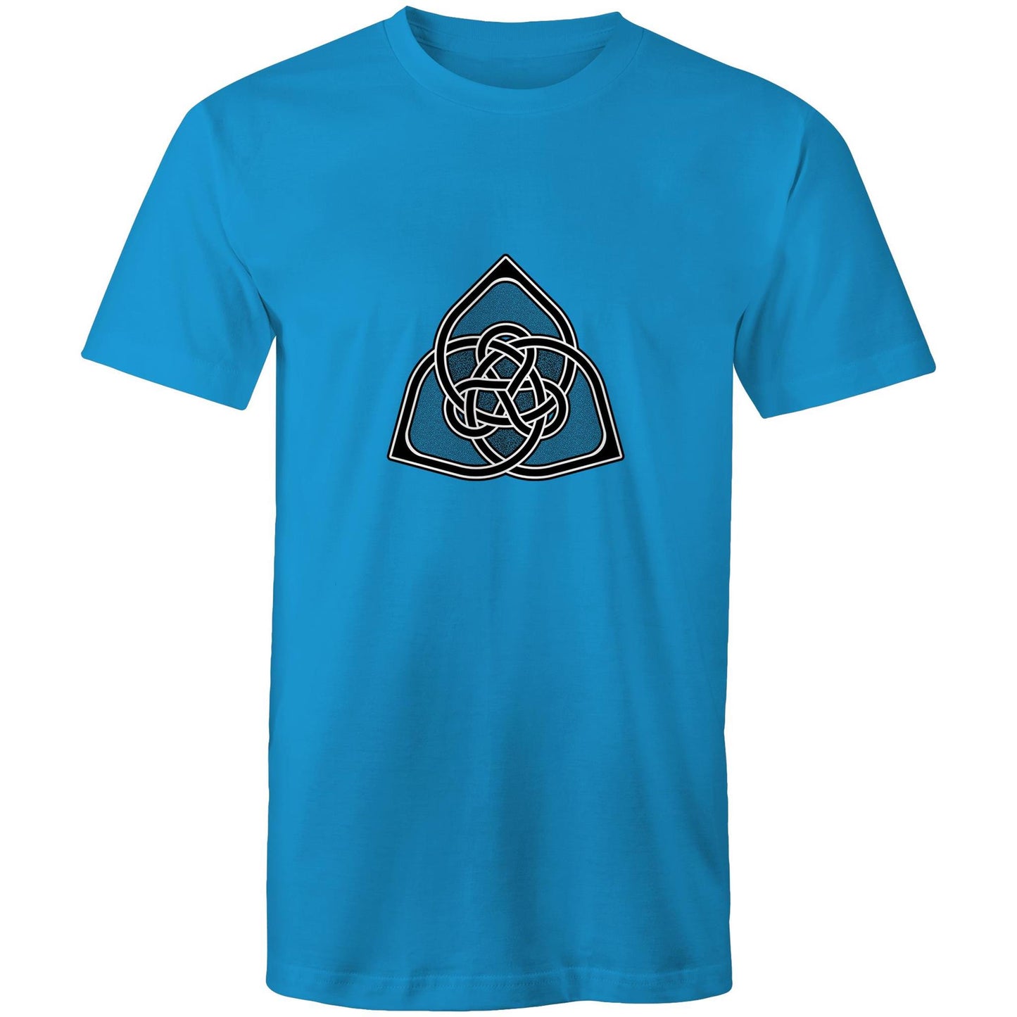 Men's Earthfolk T shirt - Celtic Shadow - The Crescent Moon