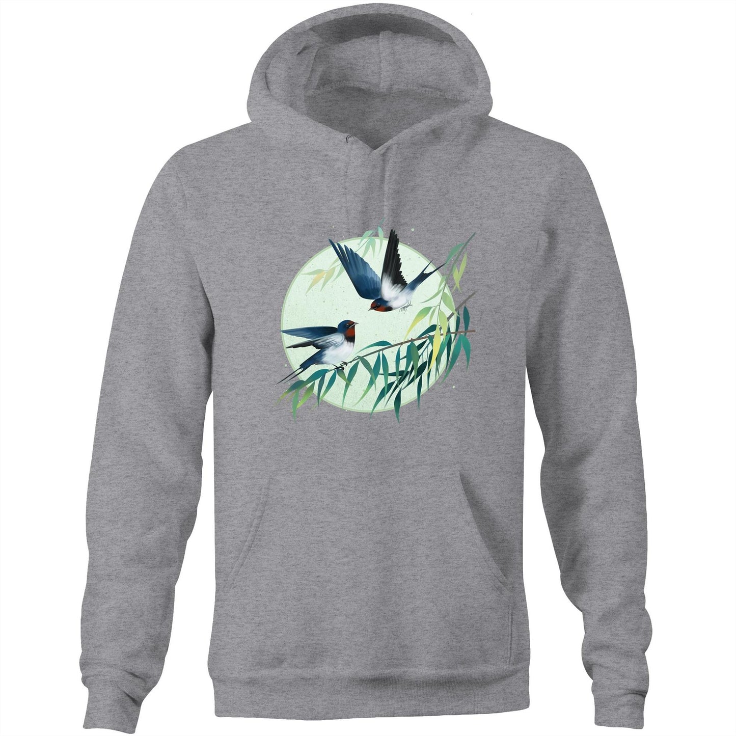 Unisex Earthfolk Hoodie - Spring Swallows