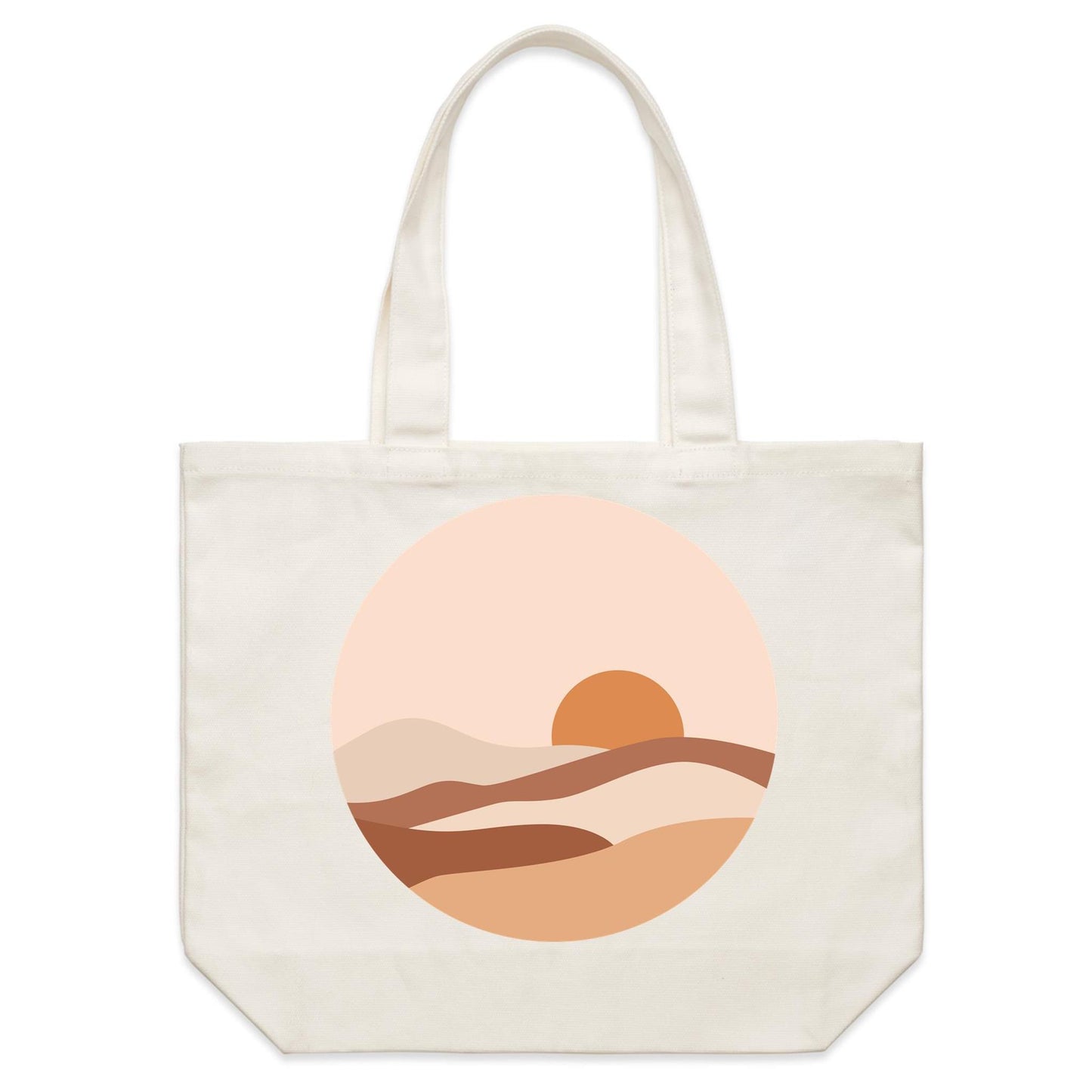 Earthfolk Canvas Tote Bag - Dreamscape - The Crescent Moon