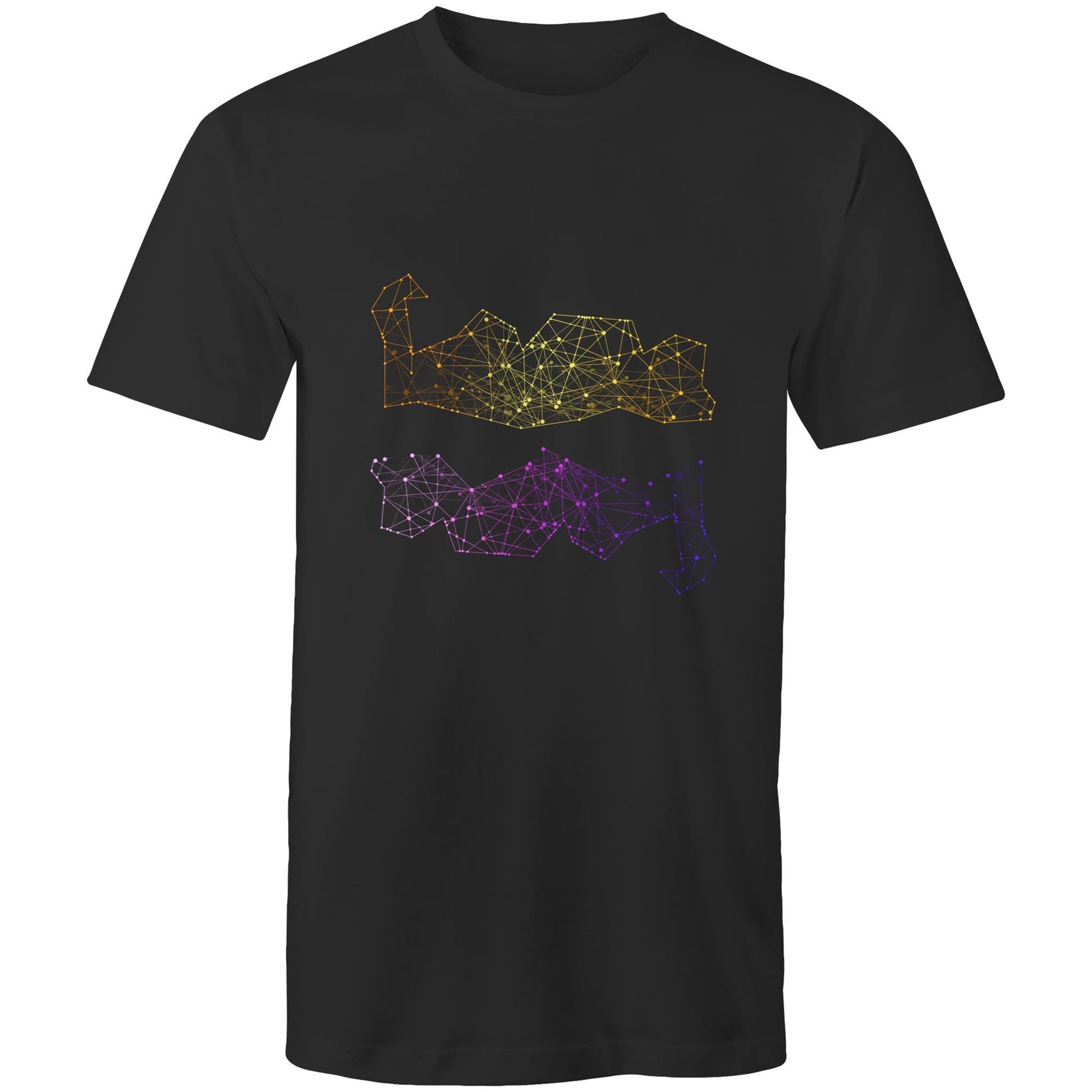 Men's Earthfolk T shirt - Scientific - The Crescent Moon