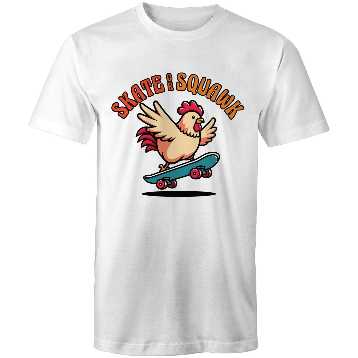 Men's Earthfolk T shirt - Skater Chook