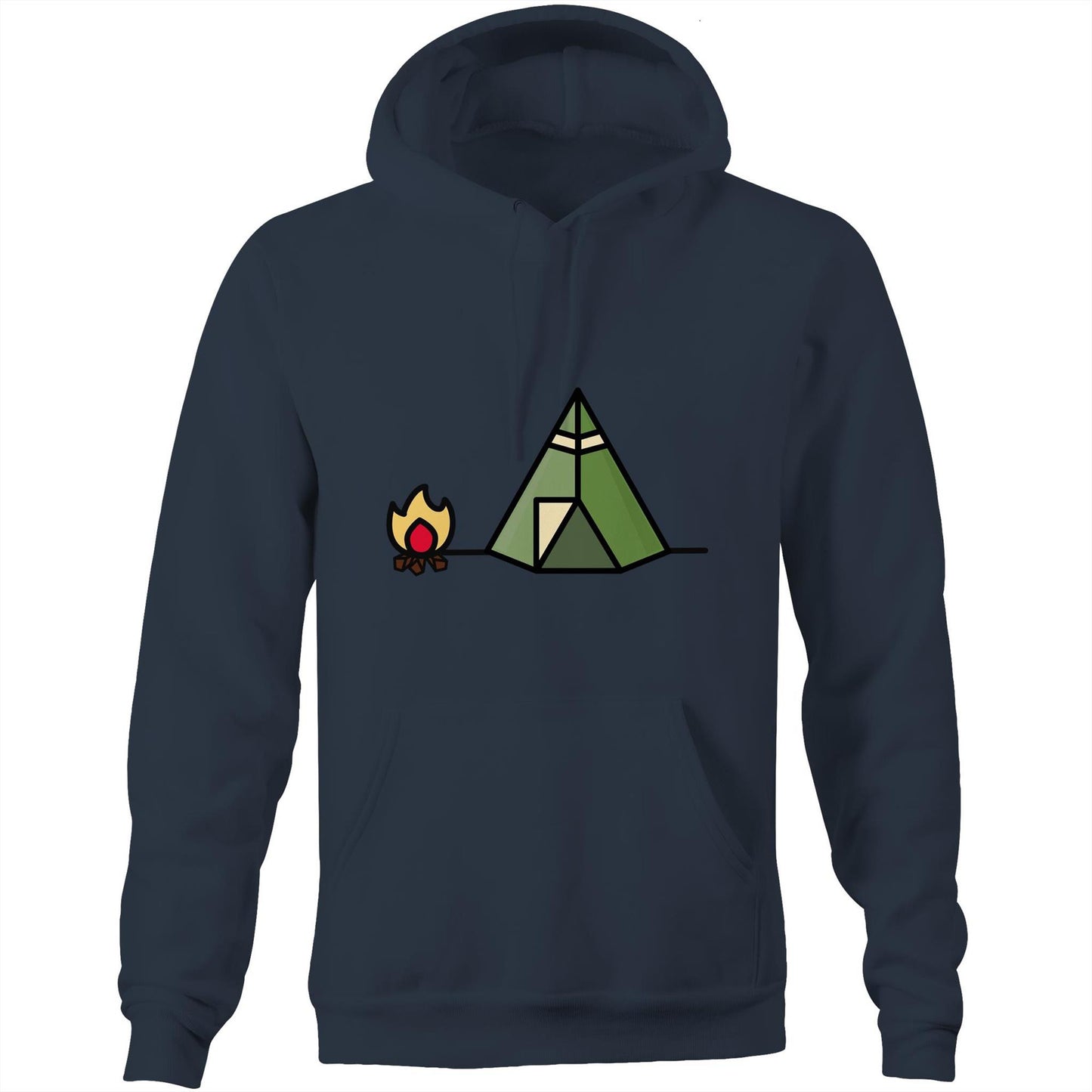 Unisex Earthfolk Hoodie - Free Camper - The Crescent Moon