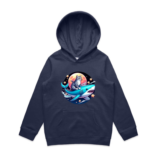 Kids Earthfolk Hoodie - Catfish - The Crescent Moon
