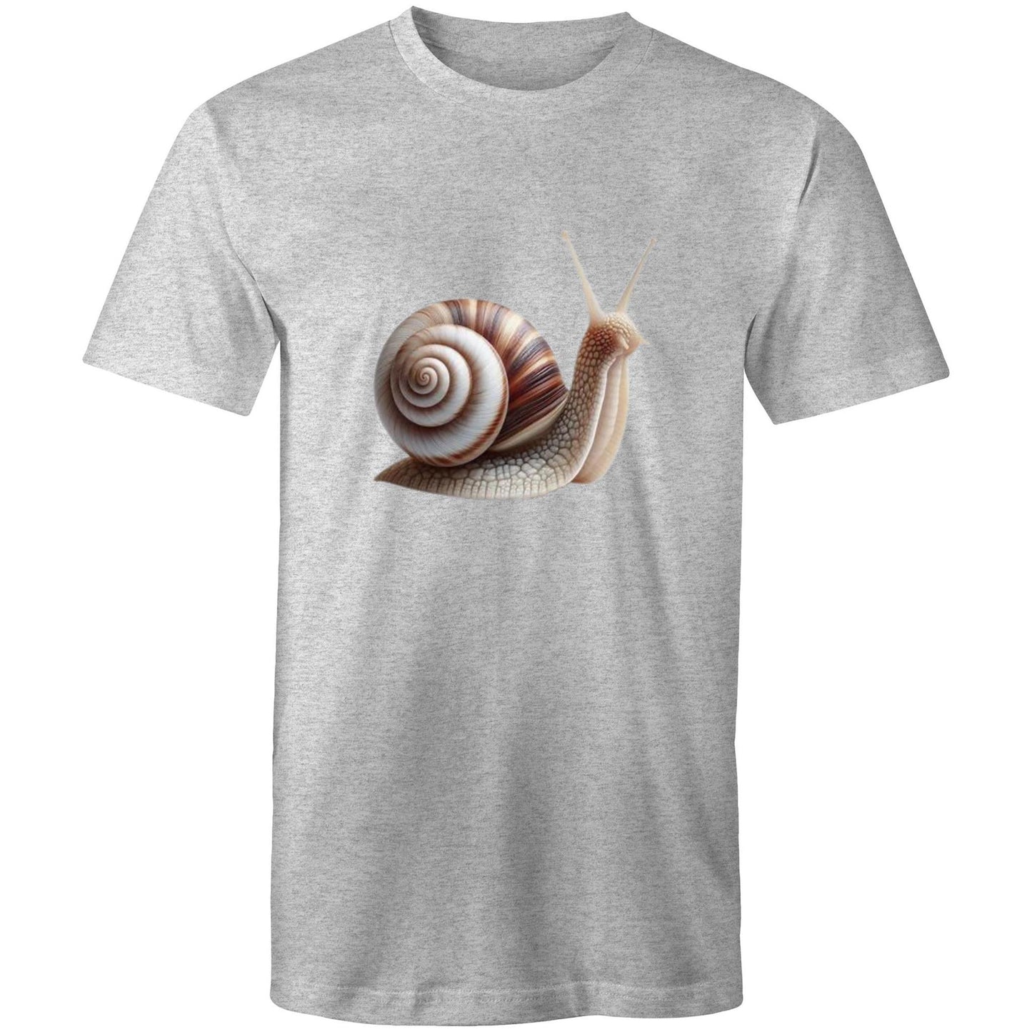 Men's Earthfolk printed T shirt - Snail - The Crescent Moon