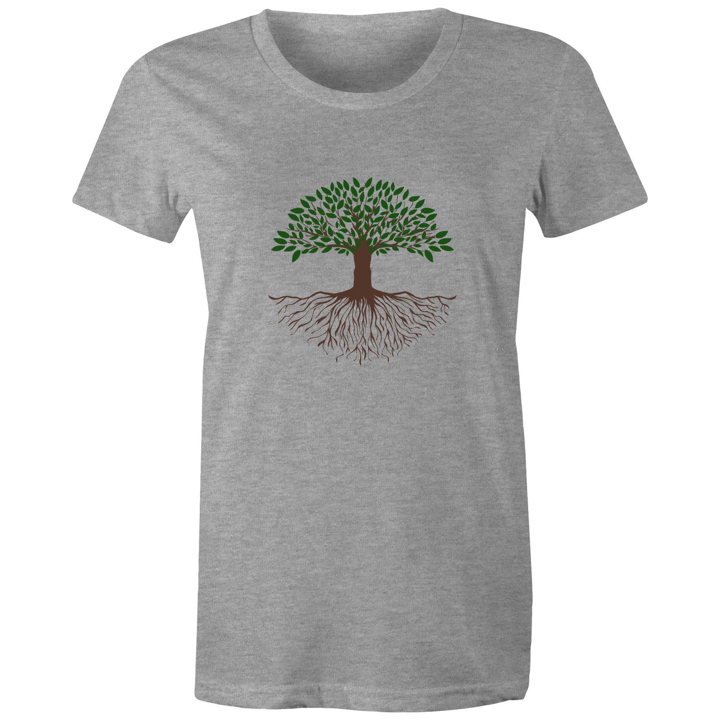Women's Earthfolk T shirt - As above so below - The Crescent Moon