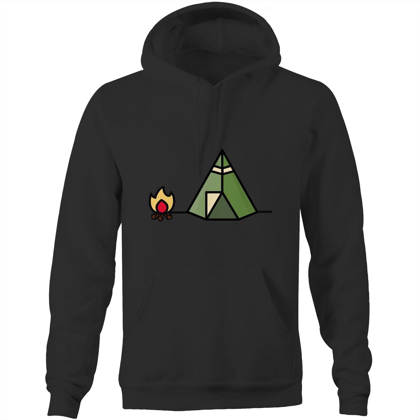 Unisex Earthfolk Hoodie - Free Camper - The Crescent Moon
