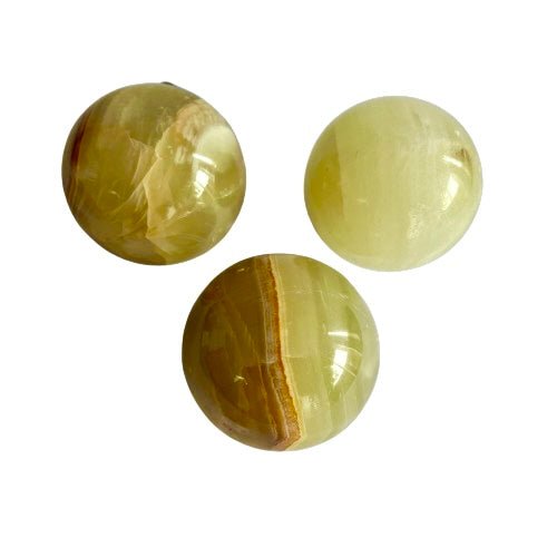 Banded Calcite Sphere, Small - The Crescent Moon