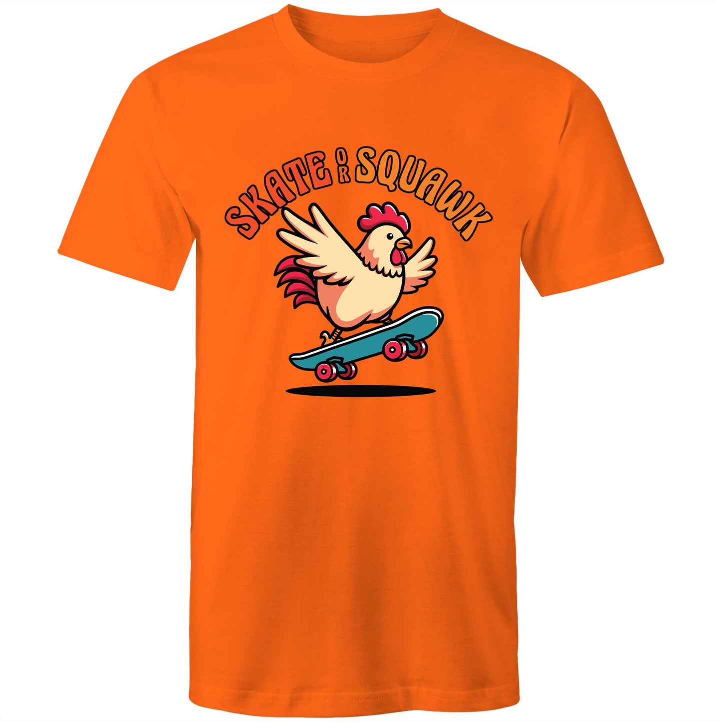 Men's Earthfolk T shirt - Skater Chook