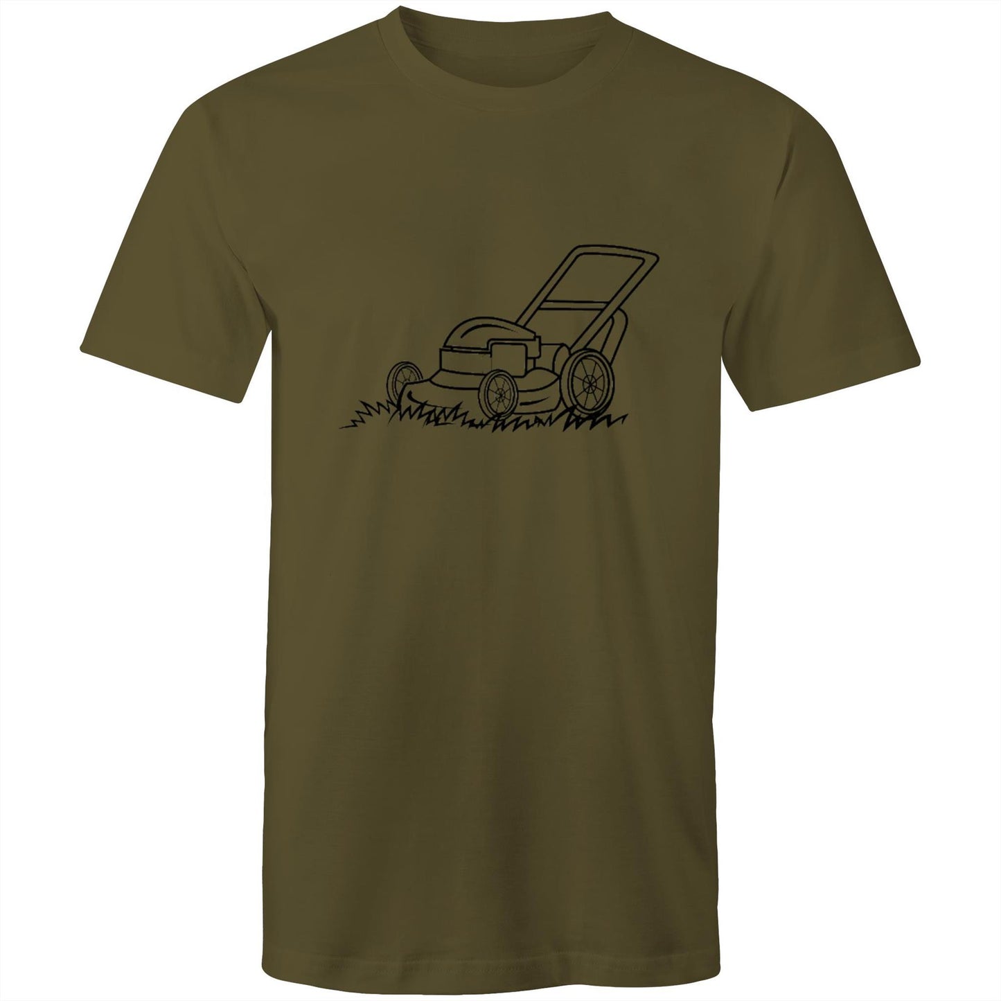Men's Earthfolk T shirt - Lawn Mower - The Crescent Moon