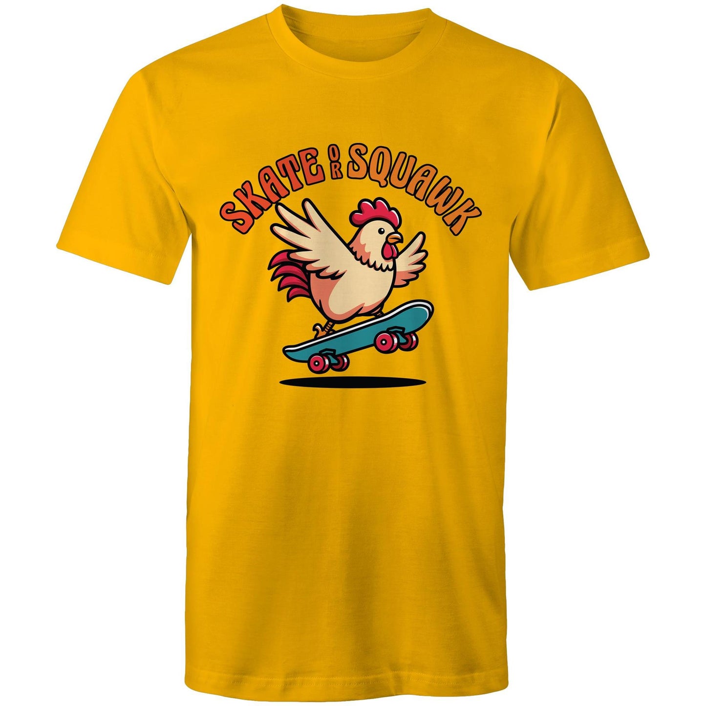 Men's Earthfolk T shirt - Skater Chook