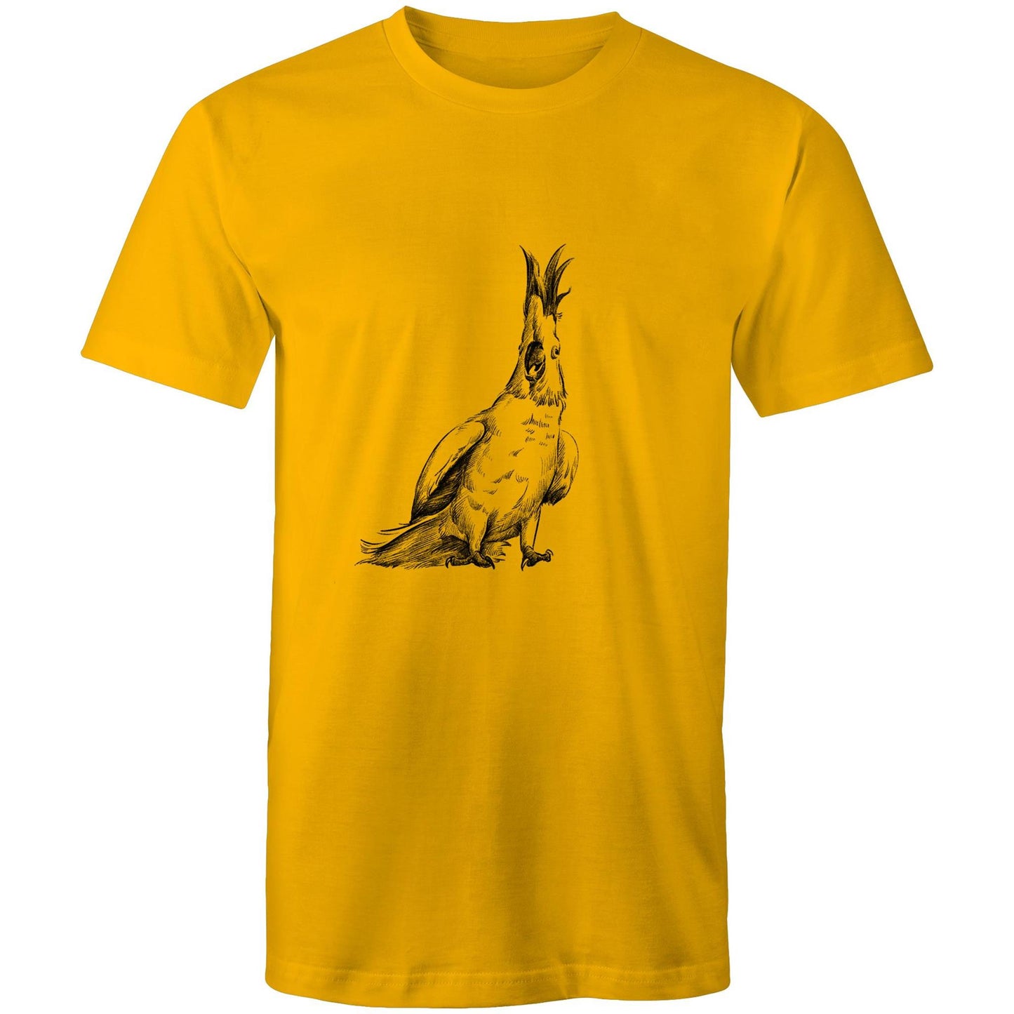 Men's Earthfolk T shirt - Being Cocky - The Crescent Moon