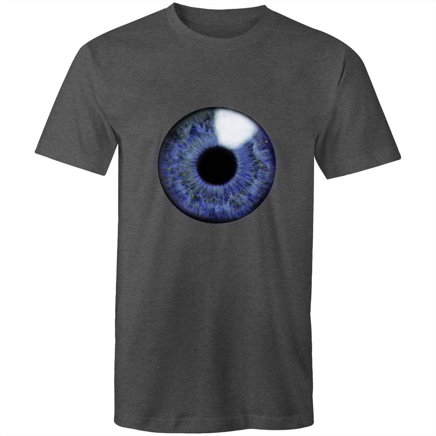 Earthfolk Printed T shirt - Mens Relaxed Fit - Eyeball - The Crescent Moon