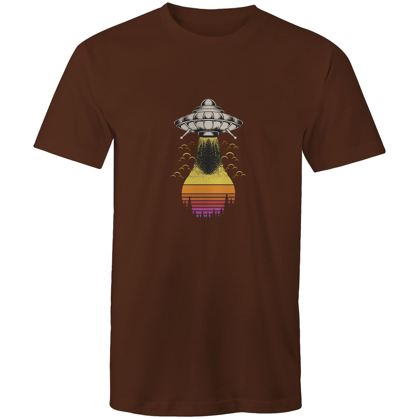 Men's Earthfolk Printed T shirt - Alien Summer - The Crescent Moon