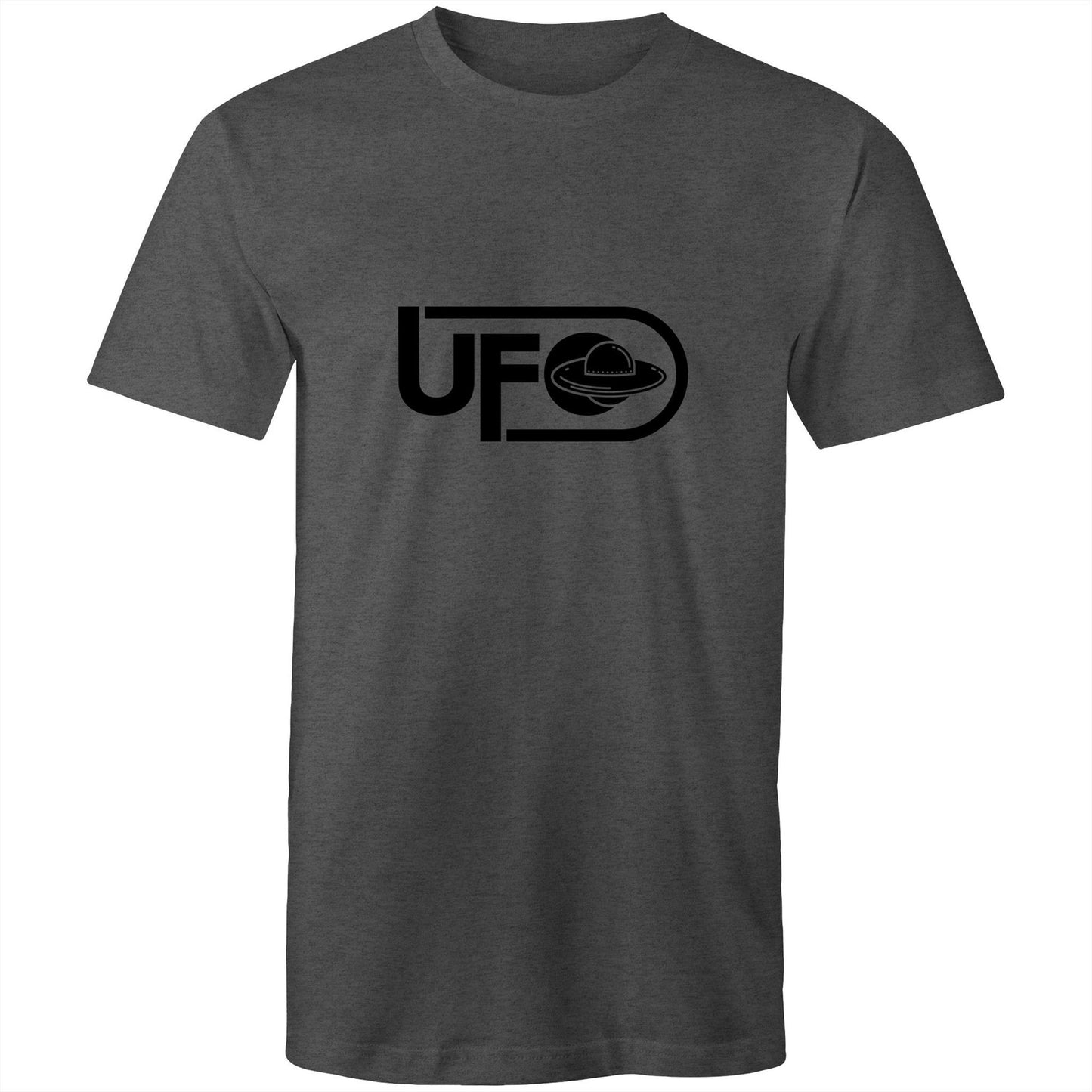 Men's Earthfolk T shirt - UFO - The Crescent Moon