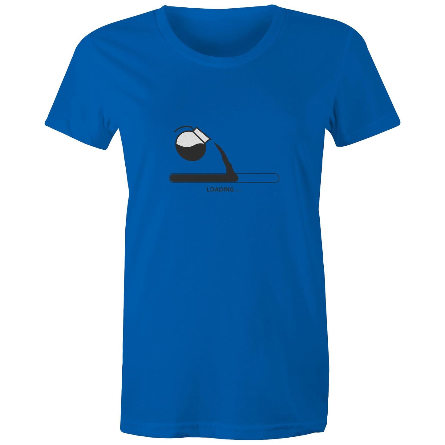 Women's Earthfolk Printed T shirt - Coffee Hit