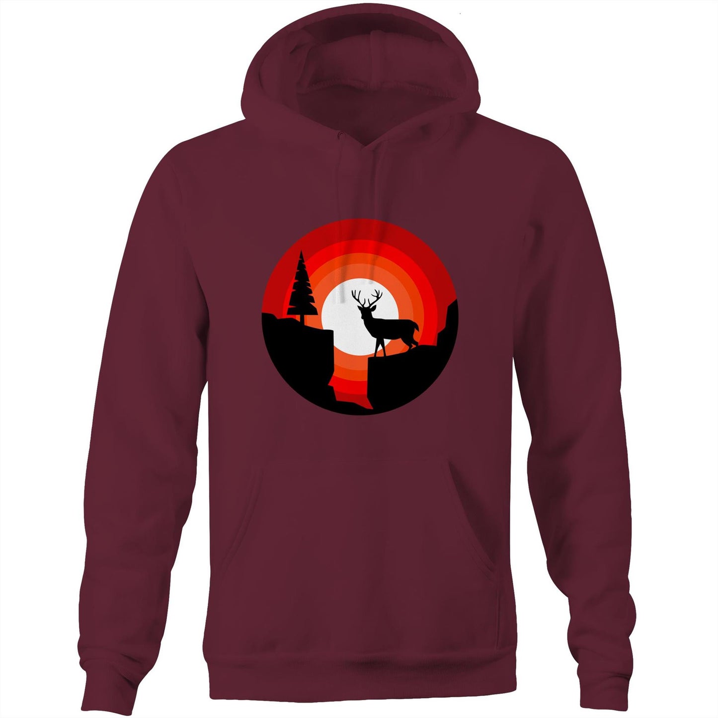 Unisex Earthfolk Hoodie - No Eye Deer - The Crescent Moon