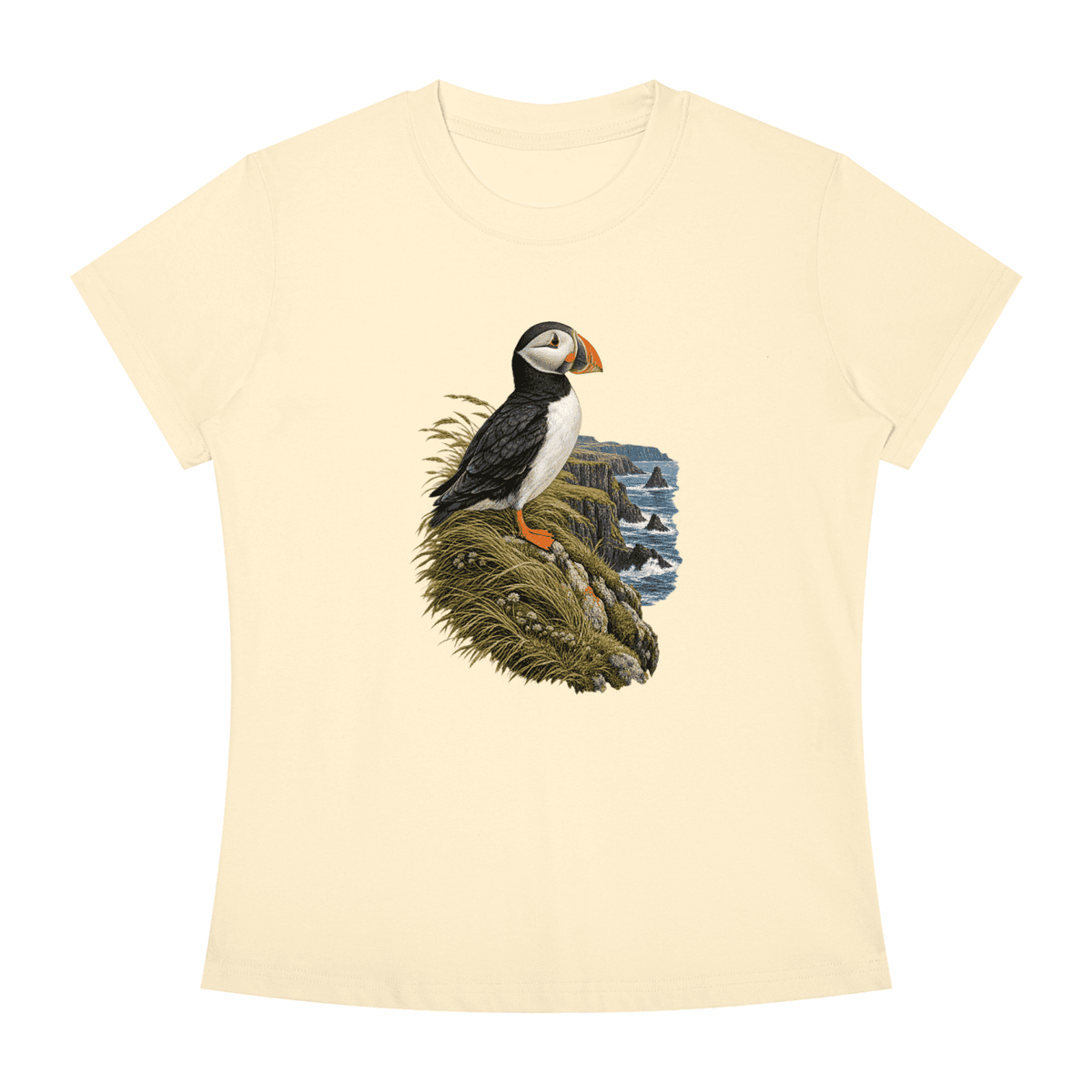 Women's Earthfolk Puffin Graphic T-Shirt