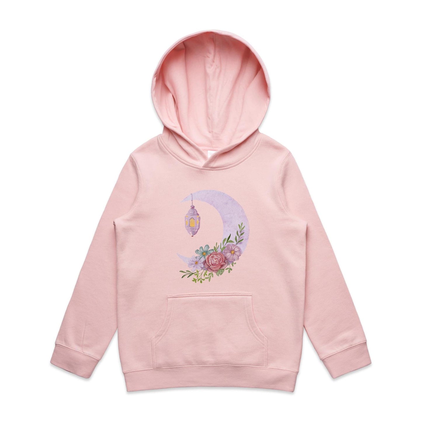 Kids Earthfolk Hoodie - Moonlight - The Crescent Moon