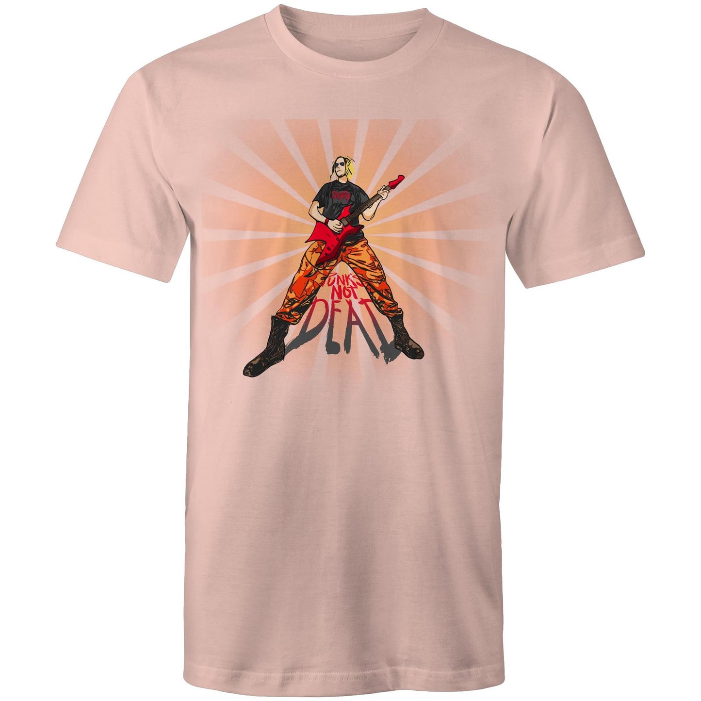 Men's Earthfolk T shirt - Punks Not Dead - The Crescent Moon