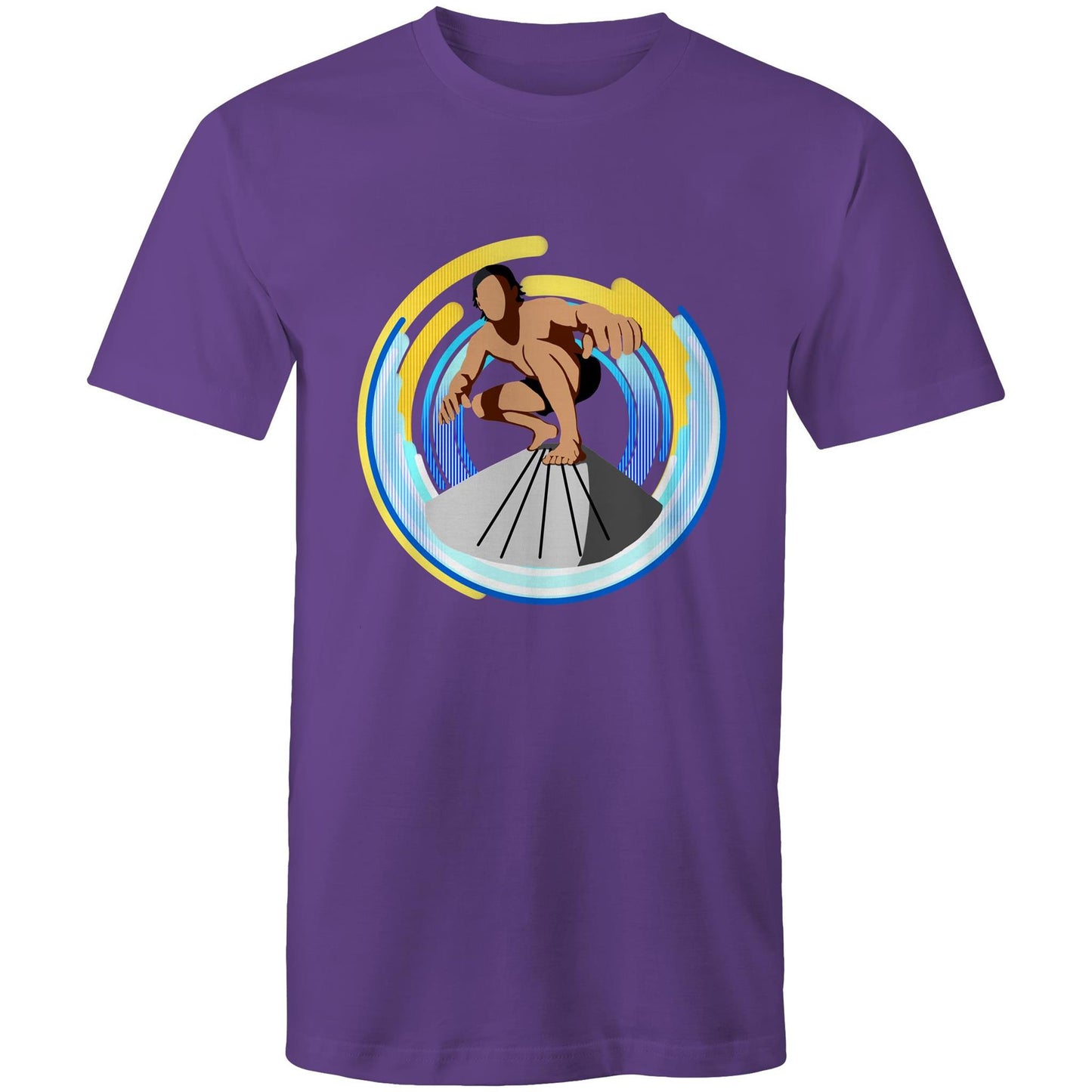 Men's Earthfolk T shirt - Green Room - The Crescent Moon
