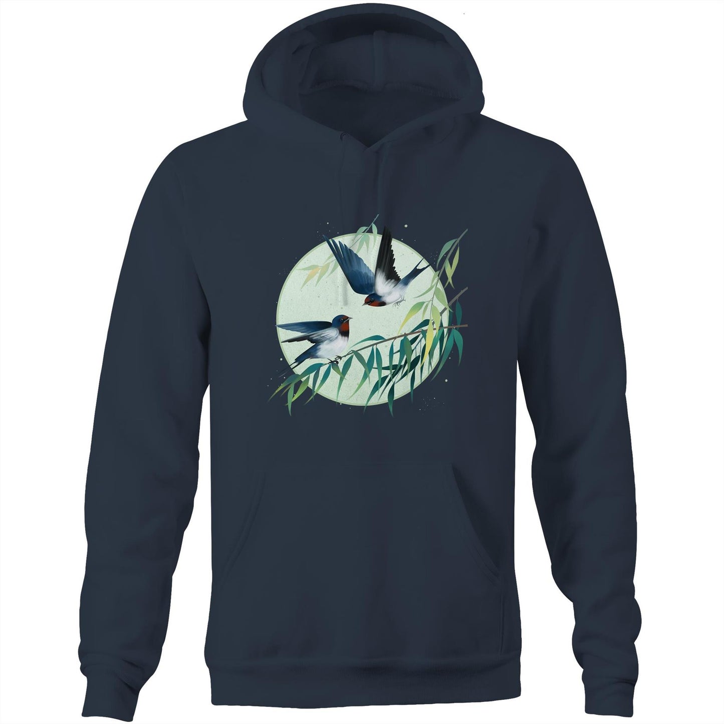 Unisex Earthfolk Hoodie - Spring Swallows