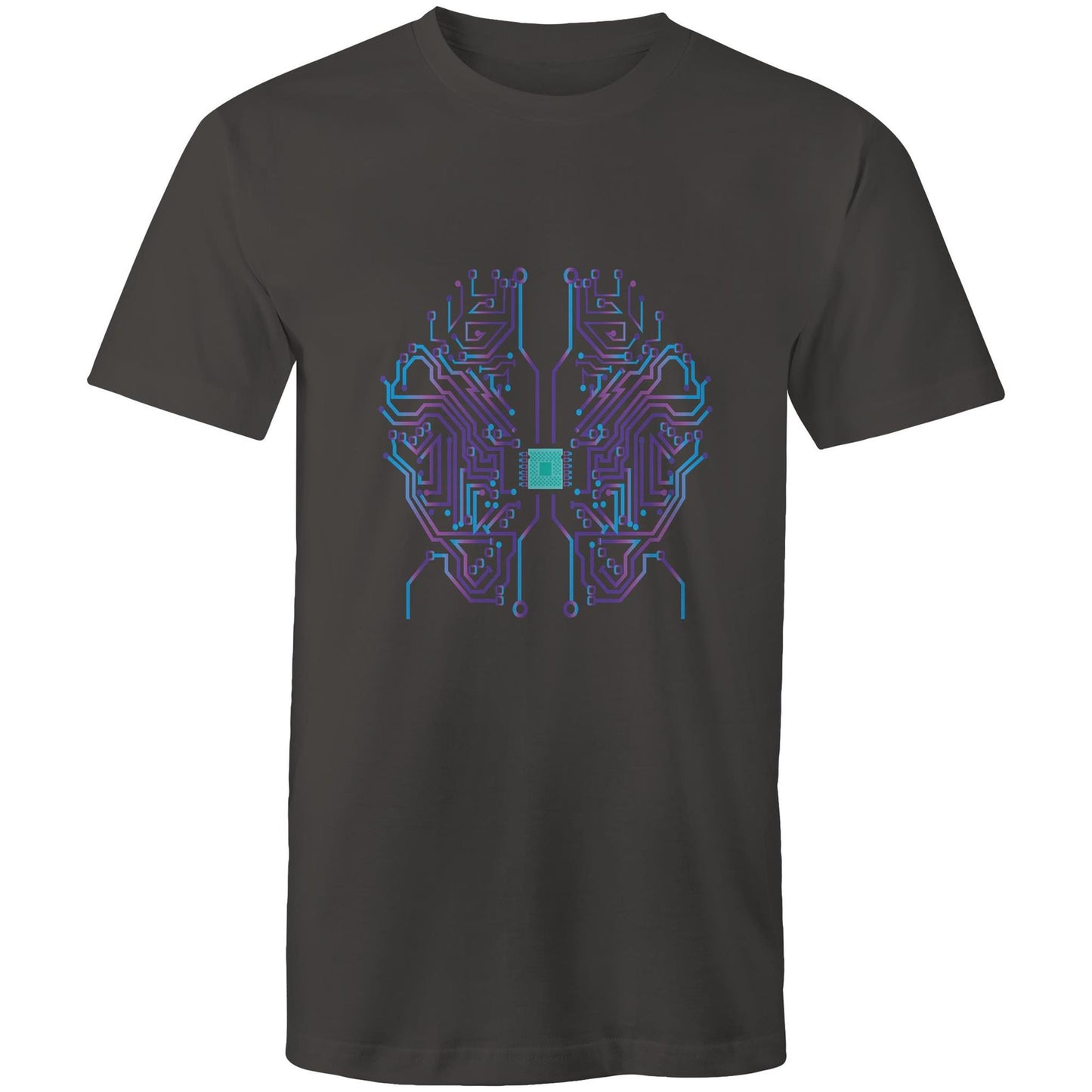 Men's Earthfolk T shirt - Brainwave - The Crescent Moon