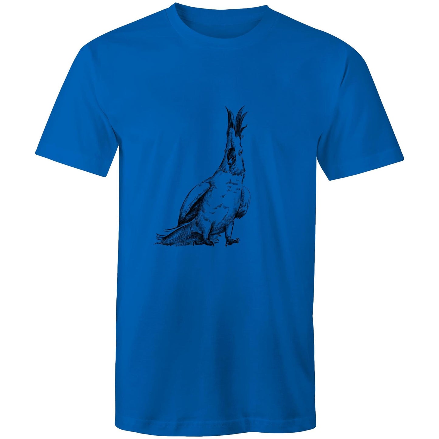 Men's Earthfolk T shirt - Being Cocky - The Crescent Moon