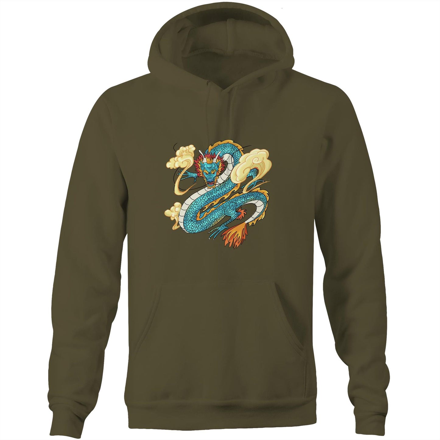 Unisex Earthfolk Hoodie - Dragons Breath - The Crescent Moon