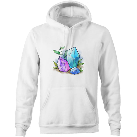 Unisex Earthfolk Hoodie - Water Crystals - The Crescent Moon