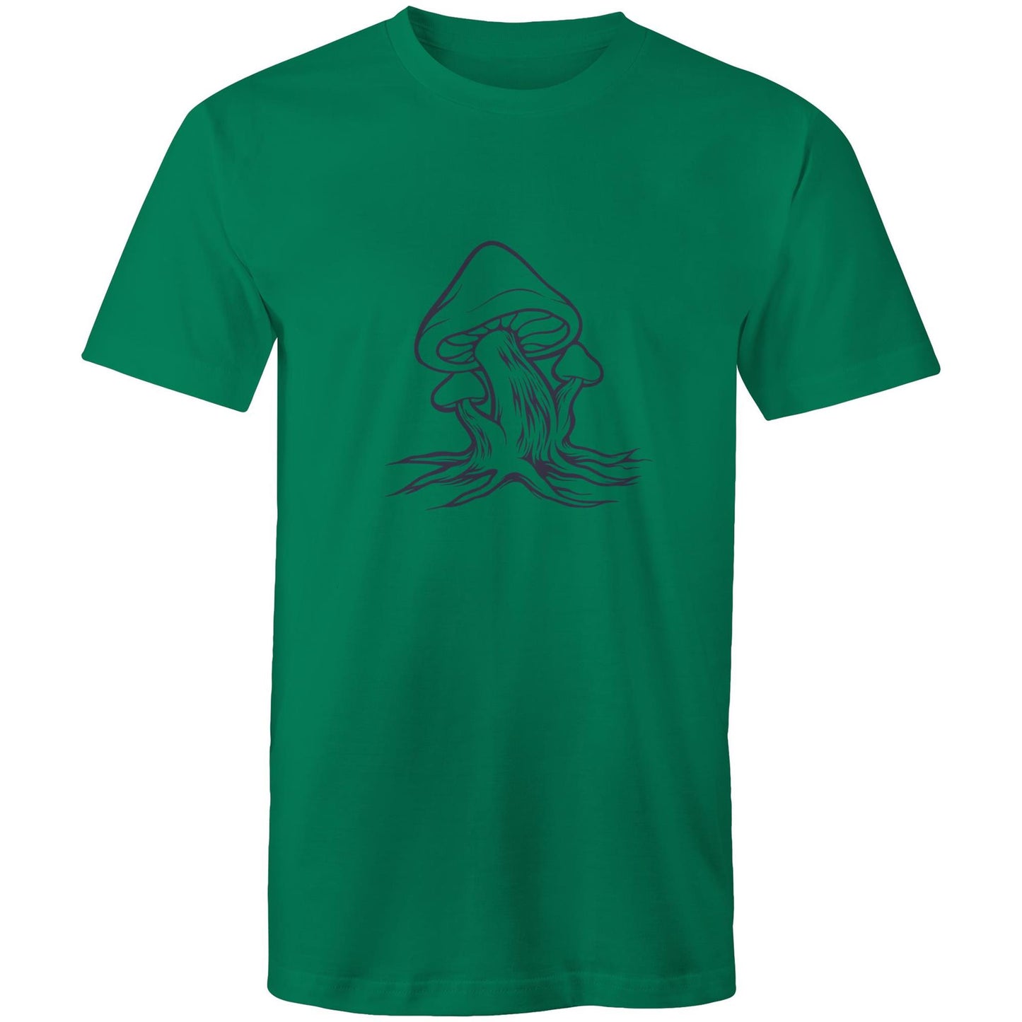 Men's Earthfolk T shirt - Fungi - The Crescent Moon