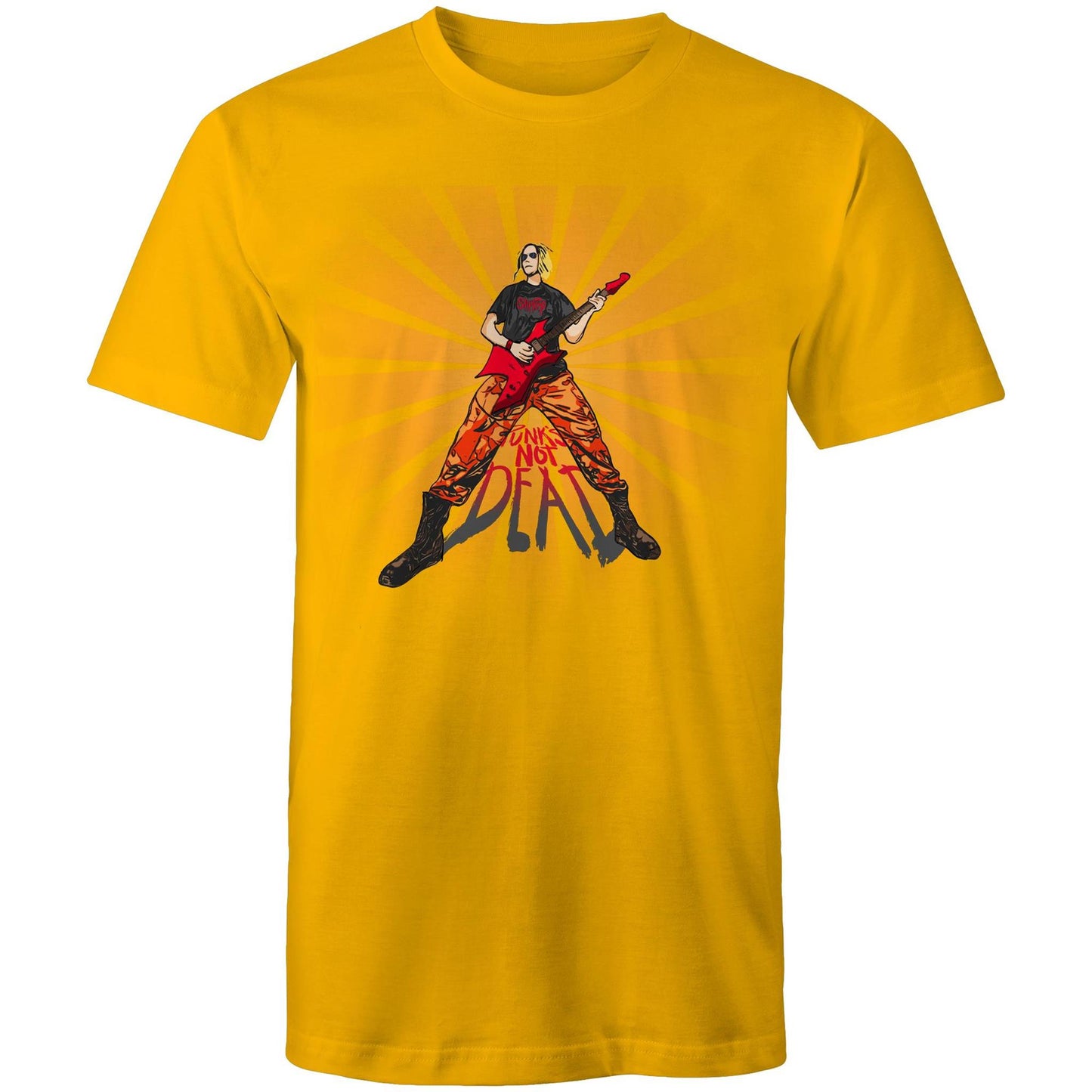Men's Earthfolk T shirt - Punks Not Dead - The Crescent Moon
