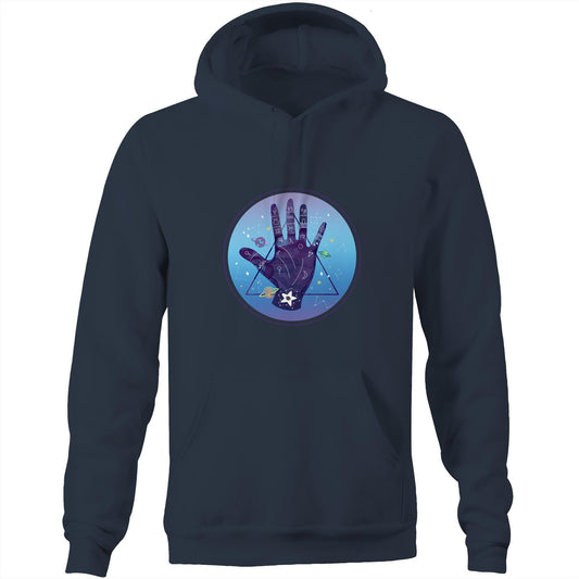 Unisex earthfolk Hoodie - Palmistry - The Crescent Moon