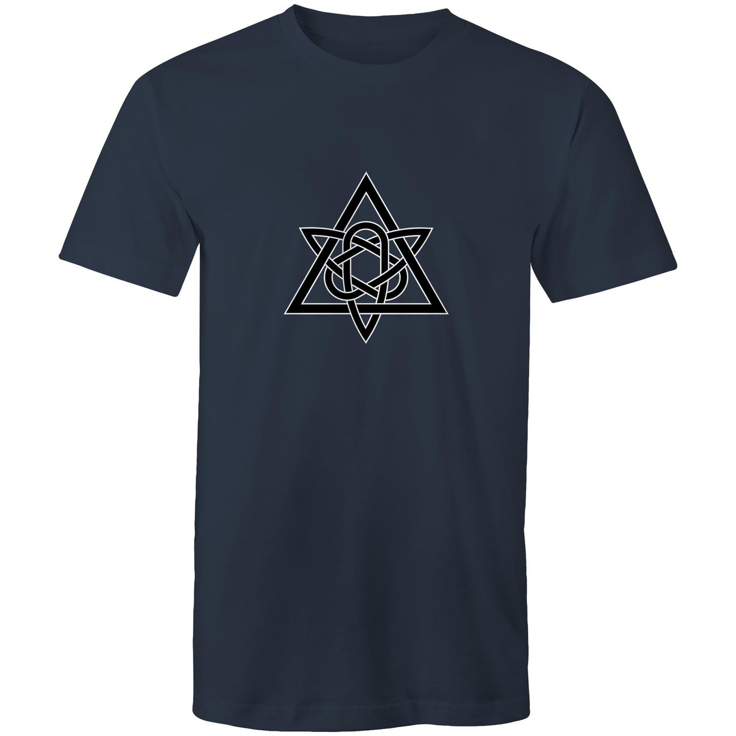 Men's Earthfolk T shirt - Celtic Geometry - The Crescent Moon