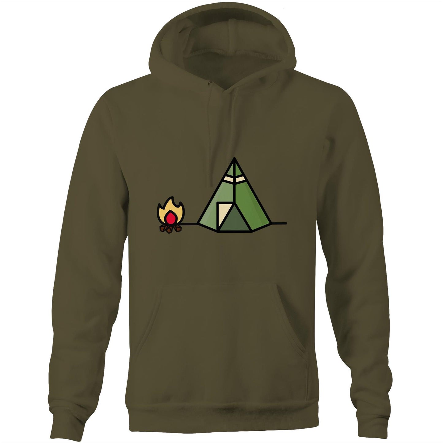 Unisex Earthfolk Hoodie - Free Camper - The Crescent Moon