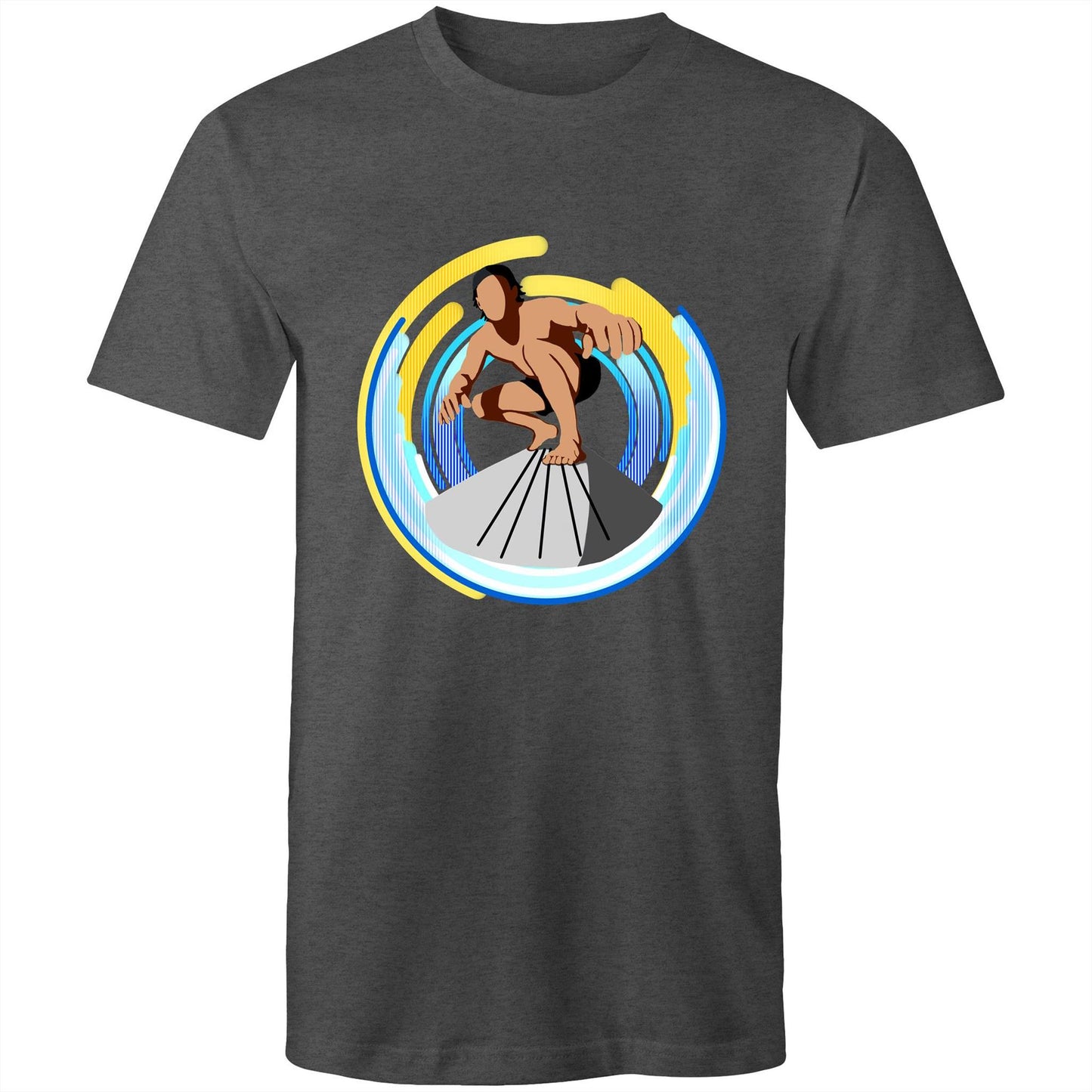 Men's Earthfolk T shirt - Green Room - The Crescent Moon