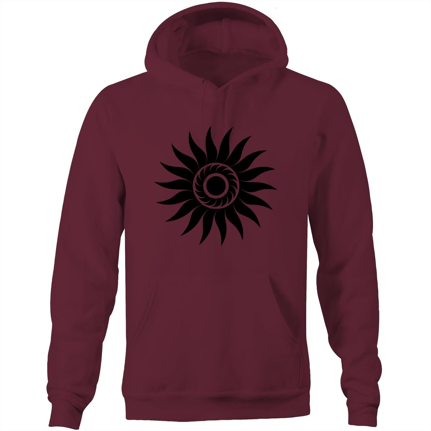 Men's Earthfolk Hoodie - Black Hole Sun