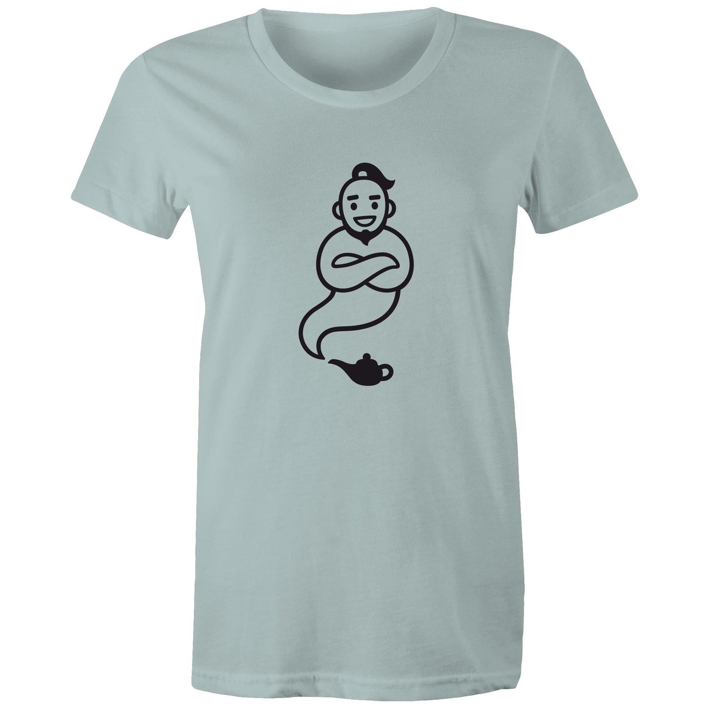 Women's Earthfolk T shirt - Genie - The Crescent Moon