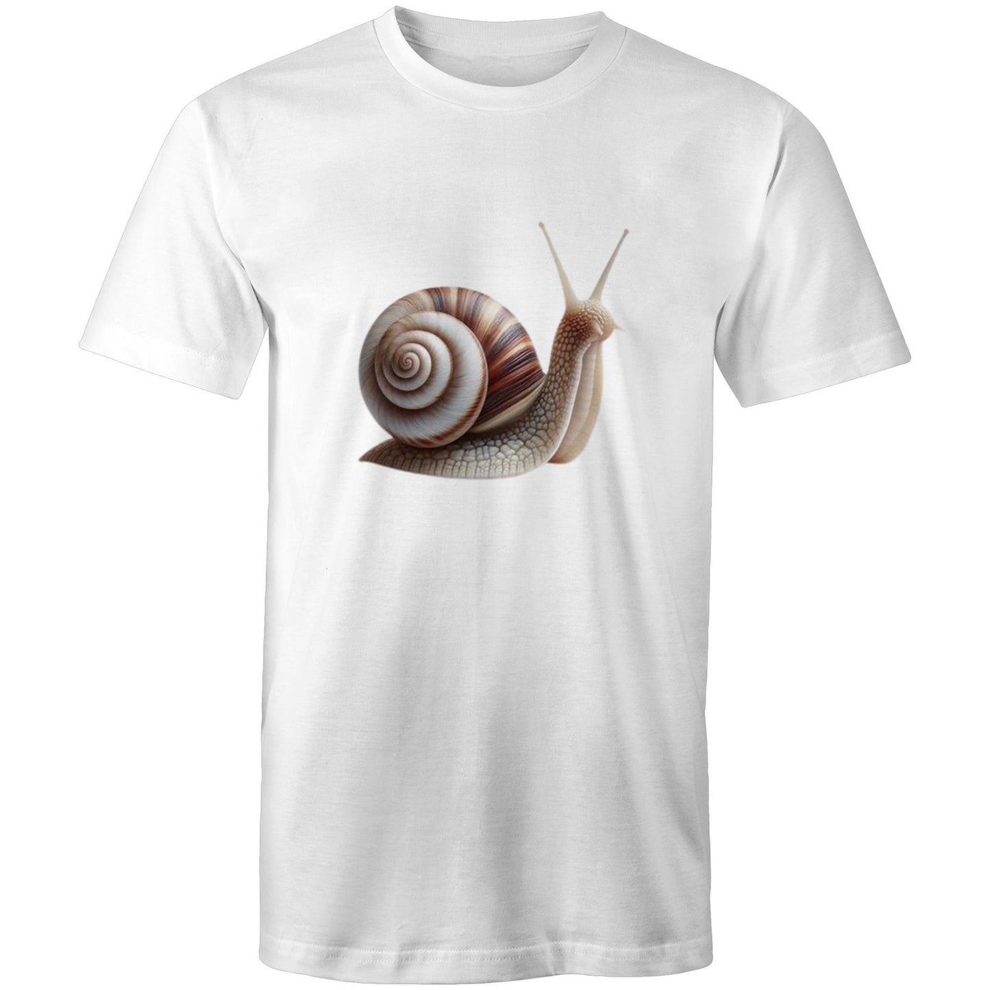 Men's Earthfolk printed T shirt - Snail - The Crescent Moon