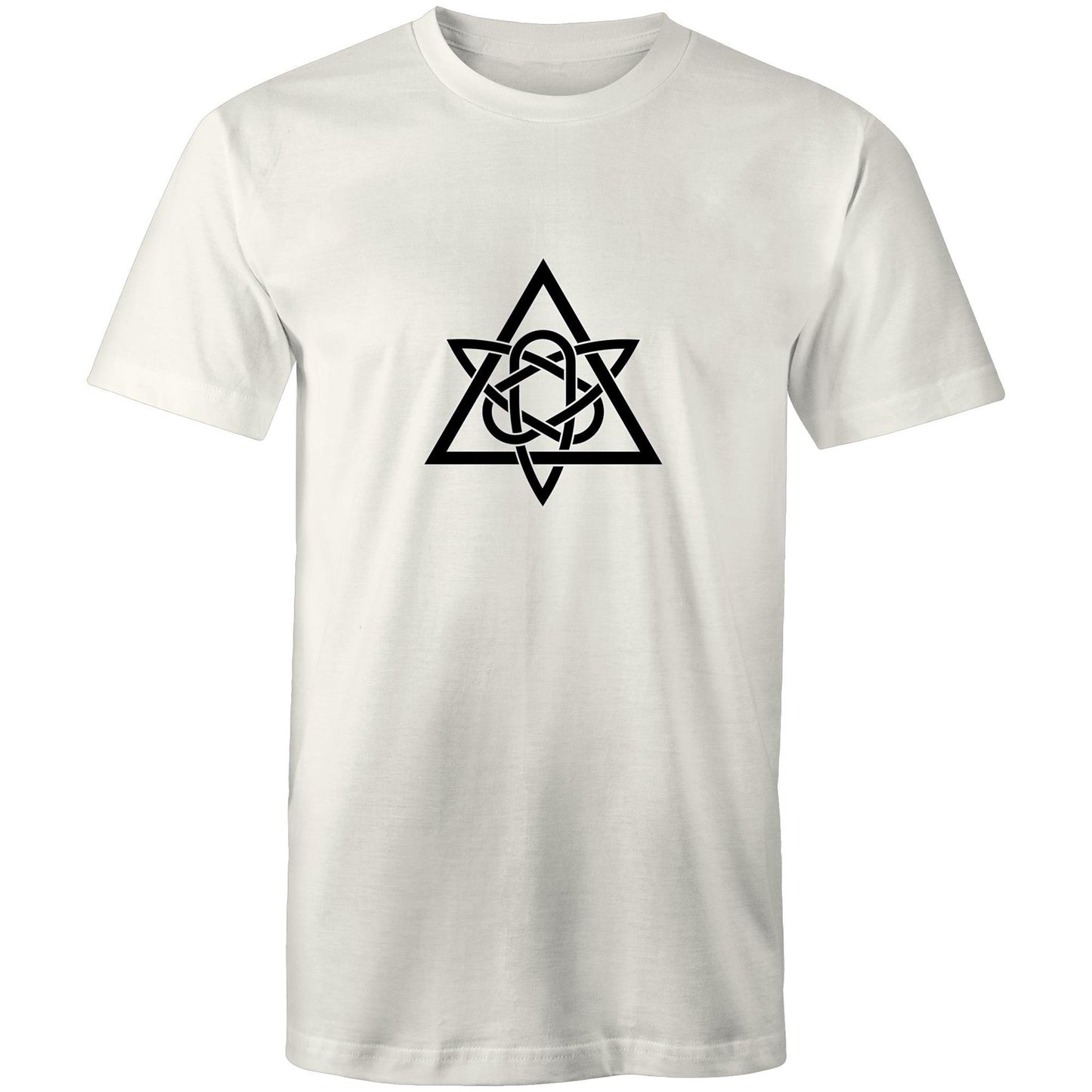 Men's Earthfolk T shirt - Celtic Geometry - The Crescent Moon