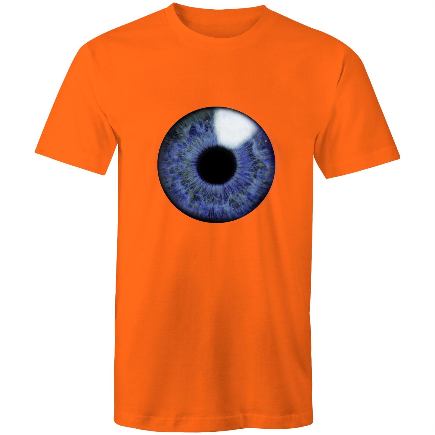 Earthfolk Printed T shirt - Mens Relaxed Fit - Eyeball - The Crescent Moon